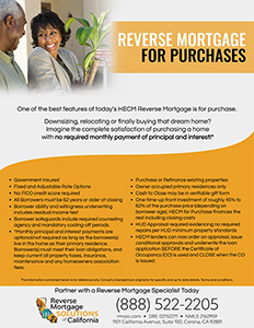 Reverse Mortgage Solutions of California - Flyer