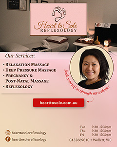 Heart to Sole Reflexology - Social Media Graphic